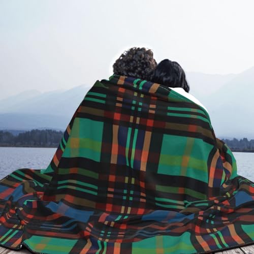 Couverture flanelle légère et chaude, grand plaid lit microfibre douce - 8