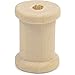 Bright Creations 50 Pack Empty Wooden Thread Spools for Arts and Crafts (0.75 x 1 in, 0.6 cm Opening)