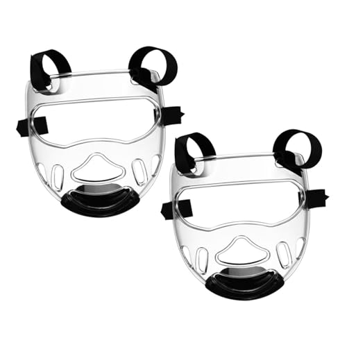 Couvre-visage de sparring transparent pour éviter les blessures