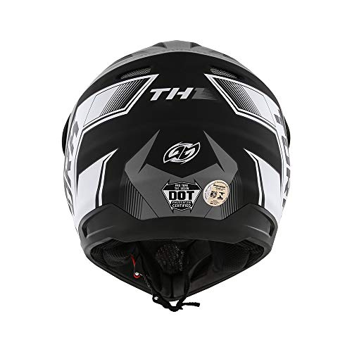 Pro Tork Capacete Th1 Vision New Adventure 58 Preto/Grafite