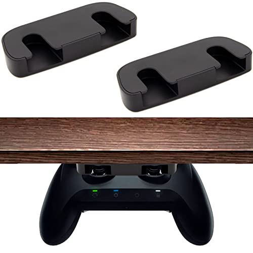 LhyBtm 2er-Pack Controller Halter für PS4 PS5 Game Controller Ständer für PS5 PS4 Game Controller Hängendes Ständer Halter unter dem Tisch