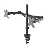 'aisens dt32tsr-041 – ekologiczny stojak na monitor/telewizor od 13"-32, czarny
