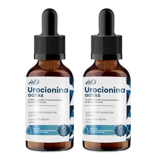Kit 2 Urocianina Gotas 30ml - Loja Oficial