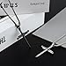 Cavalcade Cross Pendant for Car Rear View Mirror Decor Faith Amulet Religious Nail Ornament Charm Men Christian Gift, Black