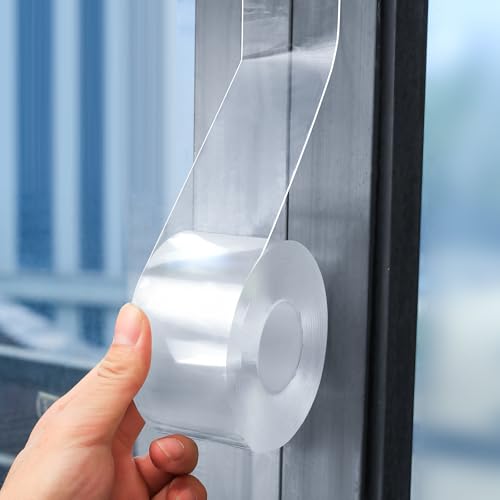 Fensterdichtungsband Fenster Abdichten, 5 cm x 10 M Transparentes Dichtungsband Selbstklebend Fensterdichtband Selbstklebend Wasserdicht,Abdichtung Fensterdichtungen Blockieren kalte Luft Staub Regen Fensterdichtungsband Fenster Abdichten, 5 cm x 10 M Transparentes Dichtungsband Selbstklebend Fensterdichtband Selbstklebend Wasserdicht,Abdichtung Fensterdichtungen Blockieren kalte Luft Staub Regen