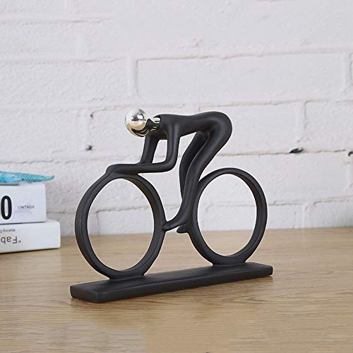 MQW Nordic Sports Bike Creative Resin Craft Ornaments Home Accessories TV Cabinets Wine Cabinet Office