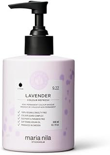 Maria Nila, Color Refresh Lavender, Purple/Lavender Hair Mask, Semi-Perm...