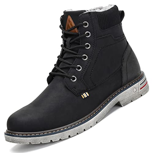 Mishansha Botas Mujer Botas de Invierno Hombre Botines Nieve Impermeable Botas Clasicas Forrados de Piel Botines Regaliz Gr.38