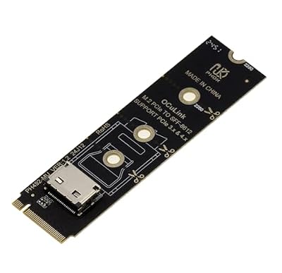 KALEA-INFORMATIQUE Adaptador para Puerto NVMe M Key M2 a Oculink SFF-8612 PCIe 4.0 Compatible 2230 2242 2260 2280 | Ya disponible en tu tienda friki favorita! En mundofriki.es! KALEA-INFORMATIQUE Adaptador para Puerto NVMe M Key M2 a Oculink SFF-8612 PCIe 4.0 Compatible 2230 2242 2260 2280 | Ya disponible en tu tienda friki favorita! En mundofriki.es!