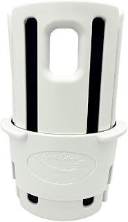 Bat Weight 16 to 24 oz | Easy On/Easy Off (Twist or Tap Off) Baseball Bat Weight | Customize Colors to Match Equipment or Team (16, 20, 24 Ounces) – White