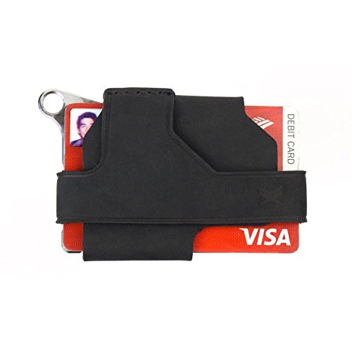 Trayvax Contour Minimalist Wallet Tactical Armor Steel Front Pocket Rfid #TOP4