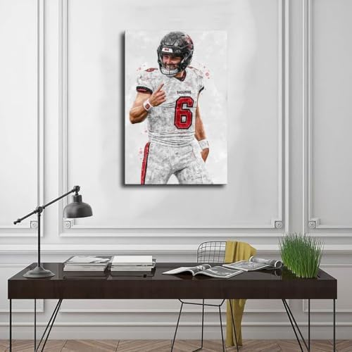 doublkl Baker Mayfield Canvas Poster - 2