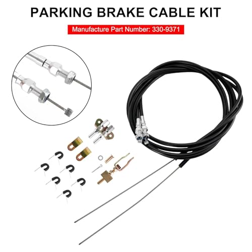 Cable de Freno de Estacionamiento Trasero CPP 330-9371 Motor Eléctrico Alta Resistencia 3