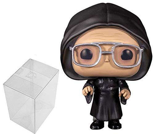 Funko Pop! Tv: The Office Dwight Schrute As Dark Lord Specialty Series Bundle With 1 Popshield Pop Box Protector #TOP30