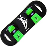 BOUNCEBOARD® Classic (Lime) Trampoline Bounceboard Training Board for Air Tricks Balance Trainer Trampoline Skills Practice for Kiteboarding Snowboarding Skateboarding Wakeboarding