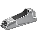 Stanley Surform Blockhobel (mit Metallkorpus, umstellbares Blatt, Blattlänge 140 mm, Gesamtlänge 155 mm, zum Hobeln, Feilen, Formen, Glätten, Abziehen und Raspeln) 5-21-399