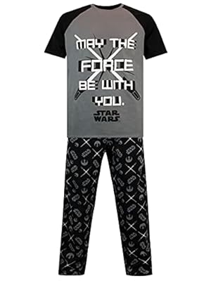 Star Wars Pijama para Hombre La Guerra de Las Galaxias Negro Medium | Ya disponible en tu tienda friki favorita! En mundofriki.es!