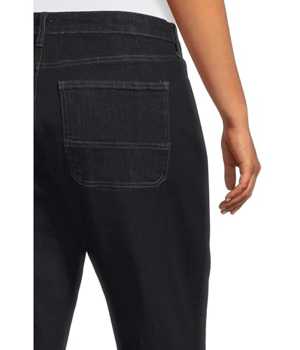 KUT from the Kloth Women's Plus Size Charlotte High Rise Fab Ab Wide Leg-roll Up4