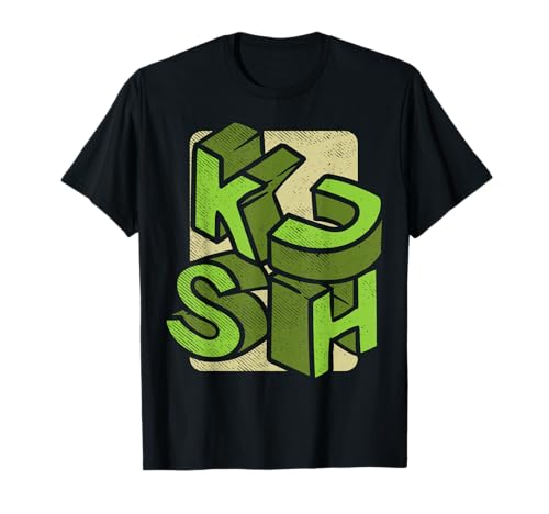 Kush Weed Cannabis Marijuana 420 Smoker Stoner Pothead Gift T-Shirt