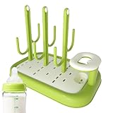 Drying Rack Bottle,Detachable Bottle Dryer Holder | Cactus Shape Drainer Shelf for Dry Nipples, Pacifiers and Other Accessories