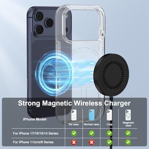 Magnetic Wireless Charger 15W for Samsung S26Ultra S26+ S26 MagSafe Charger — view 8