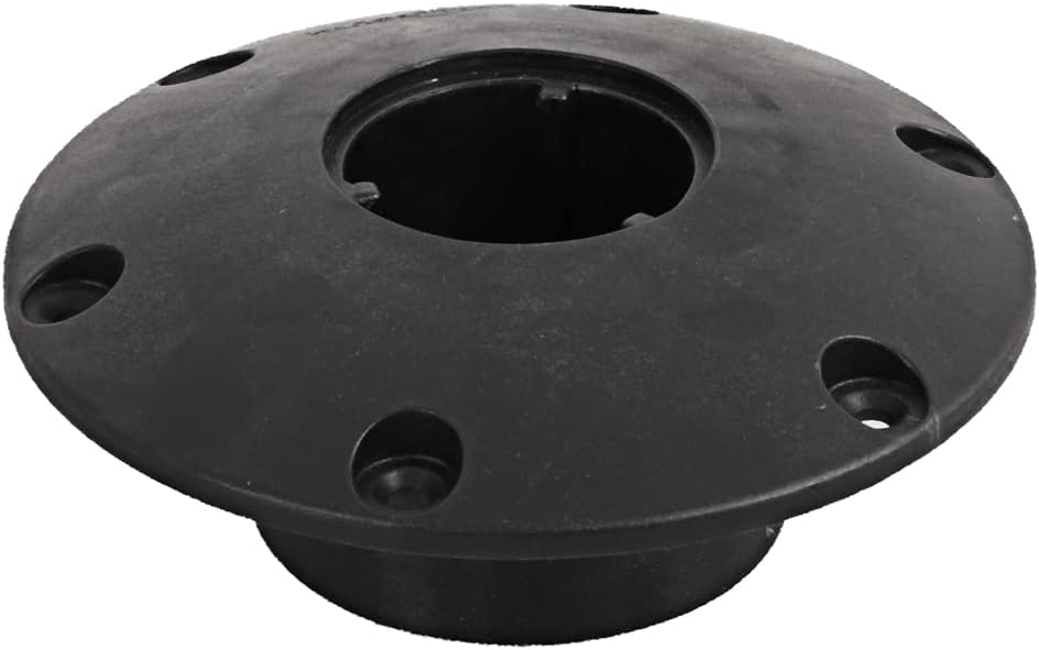 Oceansouth Waverider Socket Pedestal – Flat Base 12" -15" boat seat pedestal mount post base swivel boats jon seats bass fishing chair socket removable.