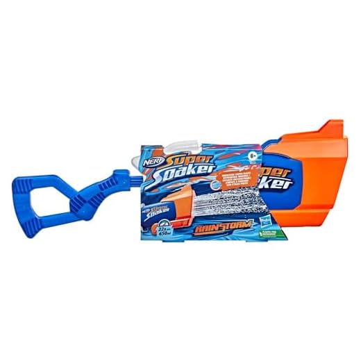 Nerf Super Soaker Rainstorm Water Blaster, Drenching Water Blast, Outdoor Water-Blasting Fun for Kids Teens Adults, Multicolor, F3890