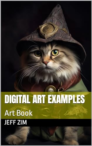 Digital Art Examples: Art Book (English Edition)