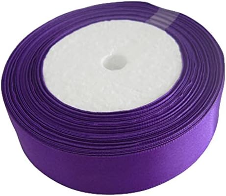 25 Yards / 23Meters Of Satin Ribbon 12mm In Multiple Colours Satin Ribbon Tying Gift Ribbon Wedding Trimming Crafts Apron Deco. Many Colours BUY ANY 3 Colours & GET 1 FREE (Black)