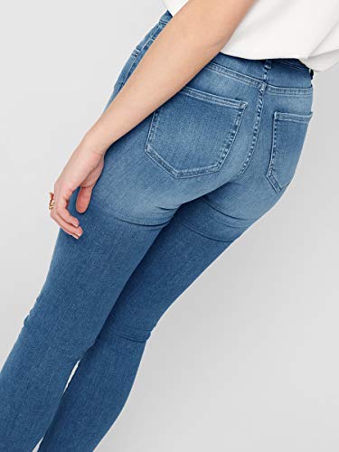 ONLY Skinny fit jeans voor dames (Onlshape Reg Sk Dnm Jeans Rea088 Noos) - blauw (light blue denim), maat: 25W / 30L - Image 7