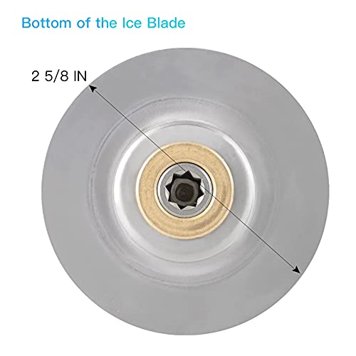 Premium Blender Ice Blade, Compatible With Osterizer Blender And Oster Blender Replacement Parts Includes 1 Blender Gasket… #TOP5
