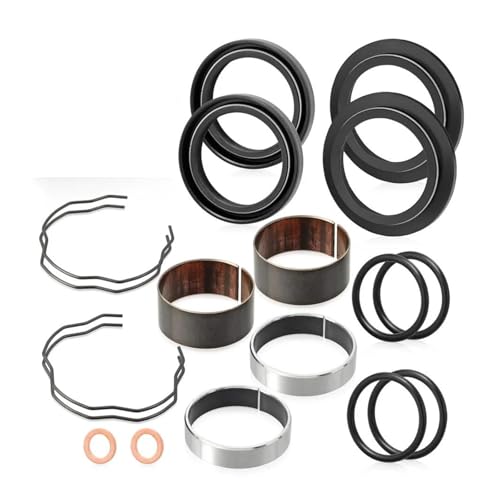 �K������ �j���W�� 650 ER650 EN650 EX650 KLR650 EJ800�p �t�����g�t�H�[�N �u�b�V���O�E�_�X�g�E�I�C���V�[���L�b�g