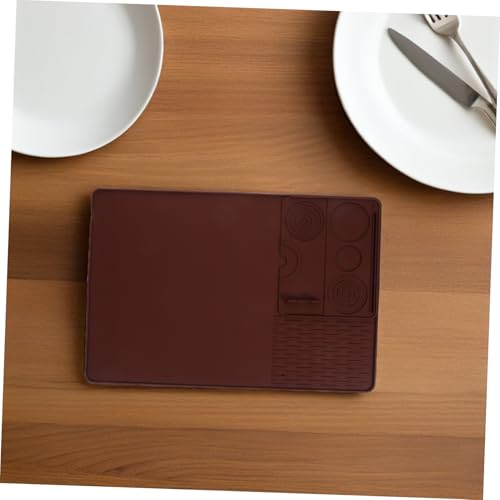 Alfombrilla de silicona para máquina de café que evita deslizamientos en la barra 6