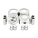 DNJ P227.20 Oversize Piston Set for 2002-2006 Honda CR-V 2.4L L4 16V DOHC 2354cc