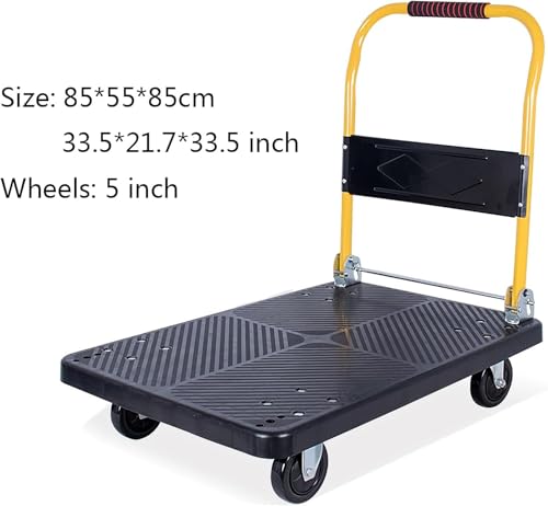 Carretilla plegable de metal y plástico para transporte miniatura 2