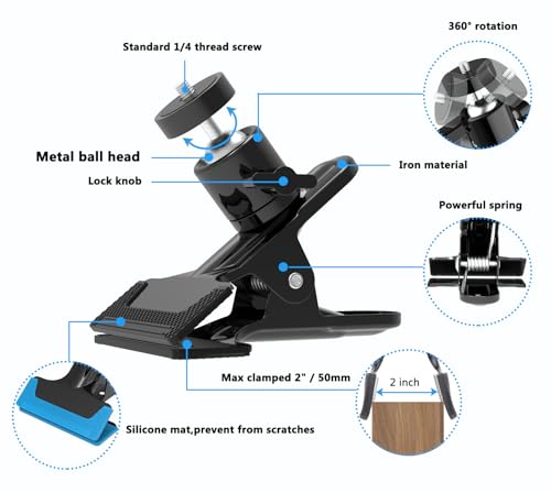 Soporte para tablet para visera de coche con abrazadera multifuncional YOOZ 6