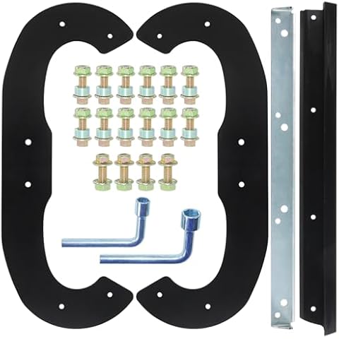 POSFLAG 1687806 Snow Auger Paddles and Scraper Blade Kit Replaces 1687806 Paddle Kit, 1687806 Paddles, Murray 1739727, 1687489YP, 1687628YP for Snapper SS822E SS822EX Murray 7522E 7522ES Snowthrowers Cover