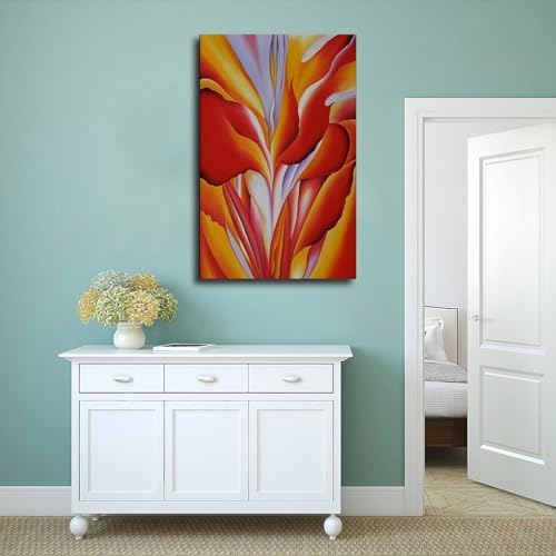 Impression florale vibrante Georgia O'Keeffe pour sublimer vos murs