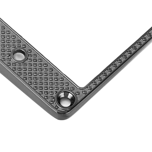 2 Unidades de Anel de Captador Humbucker Estrutura de Montagem de Metal Substituição de Fundo Plano