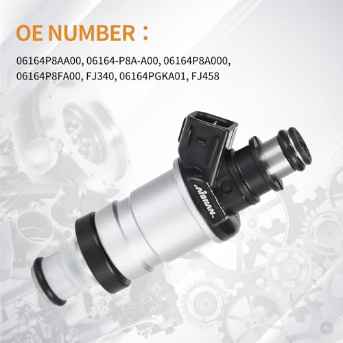 4PCS Fuel Injectors 1 Hole Compatible with Honda Civic L4 1.6L 1999 2000 by AISHAN - Used condition - Image 5