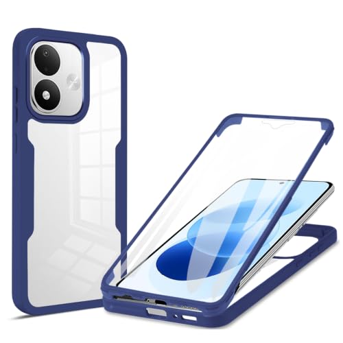 CYBERGARAGE�E�݊��i Redmi Note17�p 5G �P�[�X �N���A �J�o�[ ���� ���� �O��ی� �t���J�o�[ ���b�h�~�[�m�[�g17�p(�u���[) [���s�A���i]