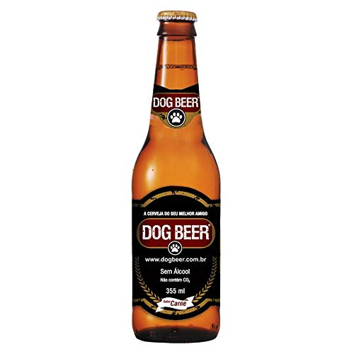 Dogbeer Sabor Carne 355Ml IPET para Todas Todos os tamanhos de raça Todas as fases - Sabor Carne