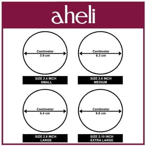 Miniatura 6 de Aheli Brazaletes tribales tradicionales de plata envejecida oxidada, joyería vintage para mujer, juego de 2 tamaños 2.6