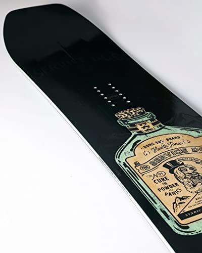Rome Mens Service Dog Directional Snowboard - 2022/2023 Size 153Cm #TOP3
