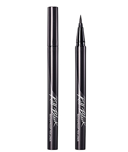 CLIO Waterproof Pen Liner Kill Black 0.02 Ounce Kill Black