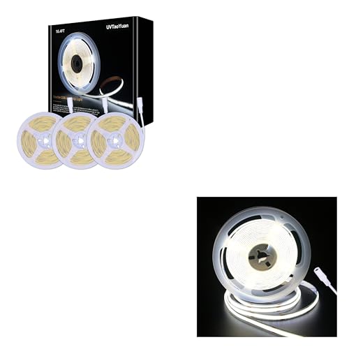 Tira LED blanca 24V 16.4 pies 4 unidades miniatura 1