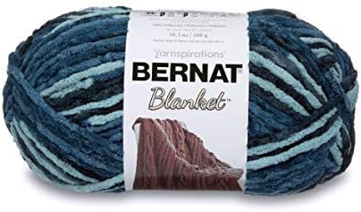 Bernat Teal Dreams, Blanket Big Ball Yarn, Multipack of 4, 4 Pack