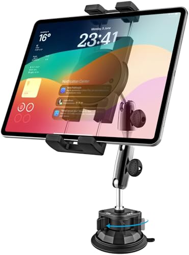 Support de tablette pour camion ventouse puissante et bras articulé iPad