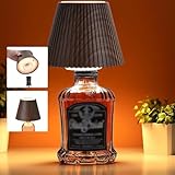 WILIT Wireless Bottle Lamp Shades, 3-Level Brightness Wine Bottle Lights for Liquor Bottles,Cordless Battery Operated Lamp for Living Room, Home Bar Decor, Gifts for Mom Women Men