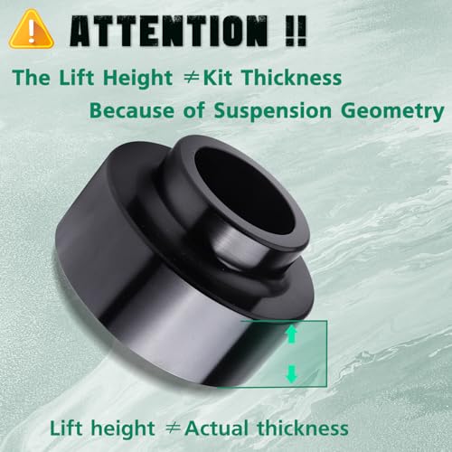 Image of SCITOO 1.5 inch Rear Leveling lift Kit 2001-2020 for Chevrolet Tahoe | Forged Strut Spacer 1978-2020 for Avalanche 1500 El Camino Suburban Trailblazer EXT for GMC Envoy XL Yukon